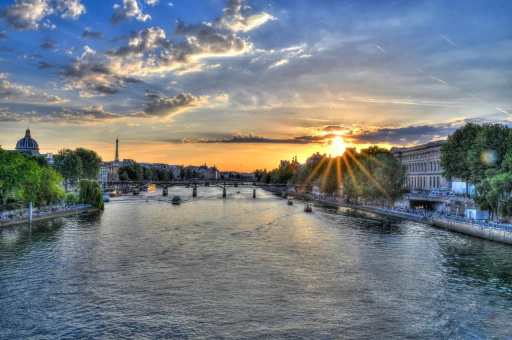 Seine River Sunset