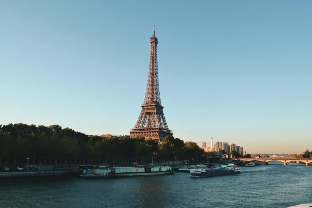 Seine River and Eiffel Tower